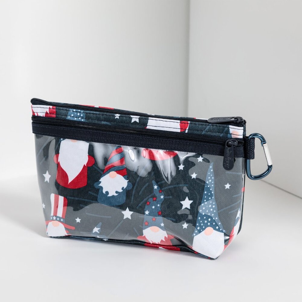 Thirty-One Clear Clip Pouch